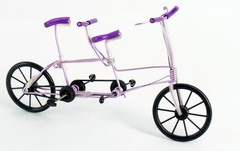 Miniatura Bicicleta Tandem